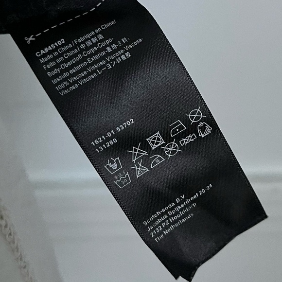 Scotch & Soda • Black Studded Embellished Sleeveless Tank Top - Picture 4 of 6